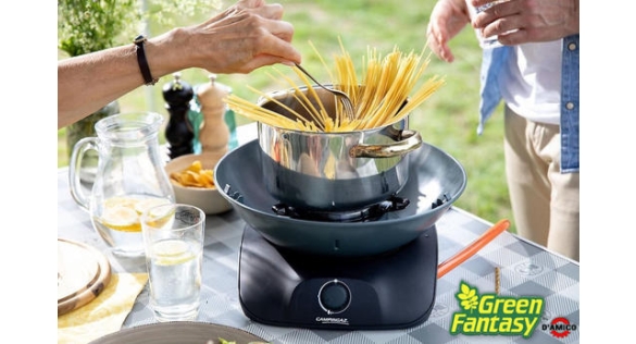 Tempo di cucina all'aria aperta